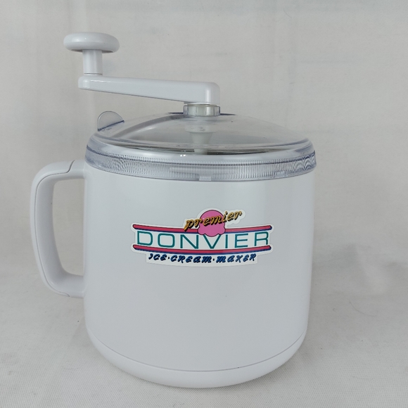 Donvier Kitchen Vintage 98s Donvier Premier Manual Ice Cream Frozen